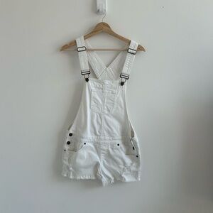Vintage Guess White Overalls